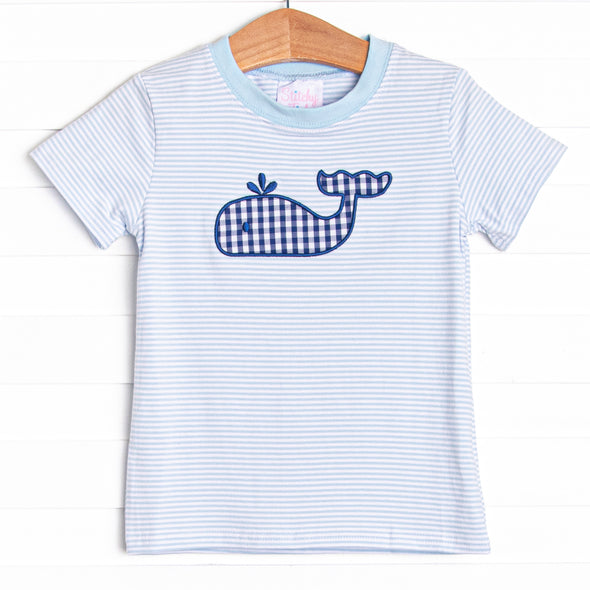 Make a Splash Applique Top, Blue