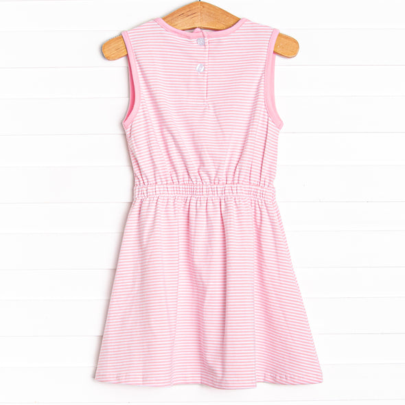 Make a Splash Applique Dress, Pink
