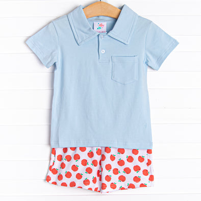 Pick of the Picnic Short Set, Blue