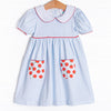 Pick of the Picnic Pocket Dress, Blue