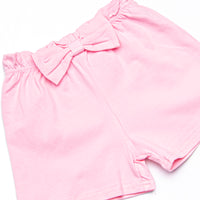 Giddy-Up Gallop Applique Short Set, Pink Stripe