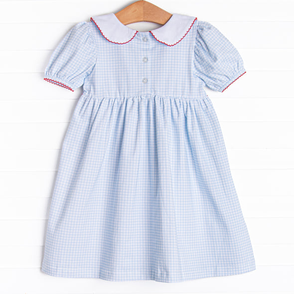 Pick of the Picnic Pocket Dress, Blue