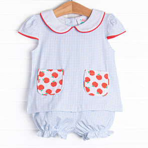 Pick of the Picnic Bloomer Set, Blue