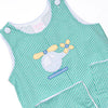 Ride in the Sky Applique Jon Jon, Green