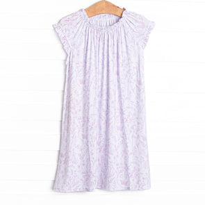 Tangled Up in Toile Bamboo Night Gown, Pink