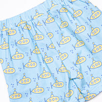 Submarine Sailor Short Set, Blue