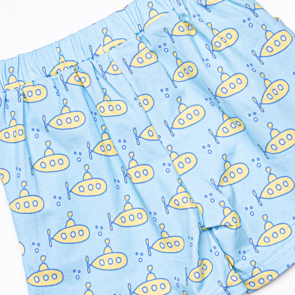 Submarine Sailor Short Set, Blue