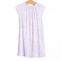 Tangled Up in Toile Bamboo Night Gown, Pink