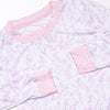 Tangled Up in Toile Bamboo Pajama Set, Pink