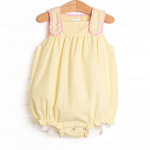Charlotte Bubble, Yellow Seersucker