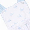 Whale Watch Sunsuit, Blue