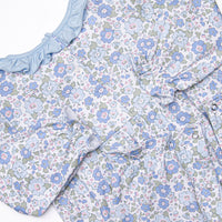 Bellflower Beauty Romper, Blue