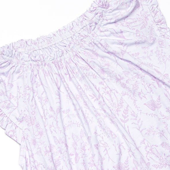 Tangled Up in Toile Bamboo Night Gown, Pink