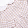 Noah's Ark Smocked Bubble, Tan