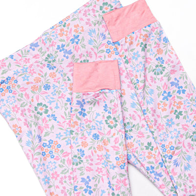 Sleepy Sapphire Bamboo Pajama Set, Pink