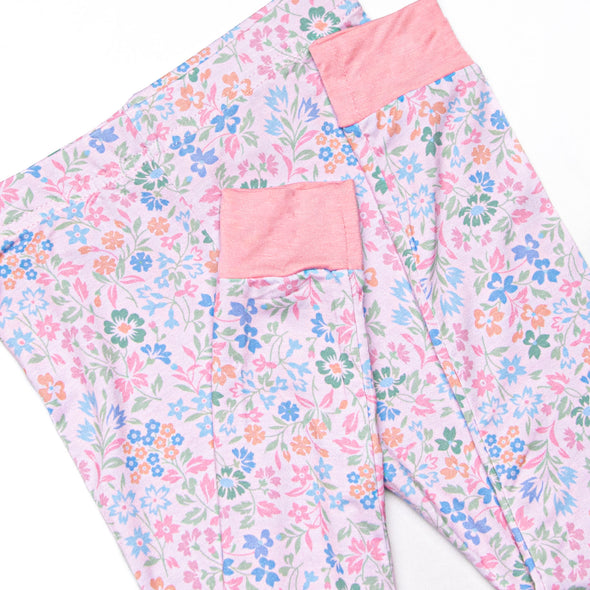 Sleepy Sapphire Bamboo Pajama Set, Pink