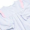 Bonnie Legging Set, Pink and Light Blue Stripe