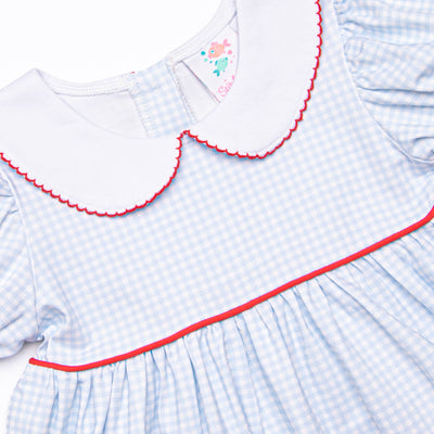 Pick of the Picnic Pocket Dress, Blue