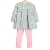 Path to the Primrose Legging Set, Green