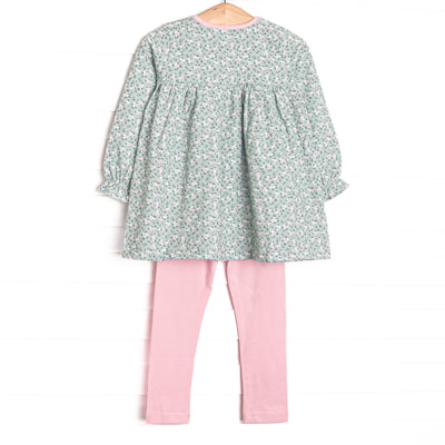 Path to the Primrose Legging Set, Green
