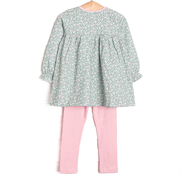 Path to the Primrose Legging Set, Green