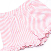 Siren Song Ruffle Short Set, Pink