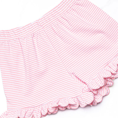 Siren Song Ruffle Short Set, Pink