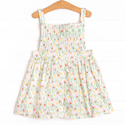 First Sprout of Spring Dress, Green