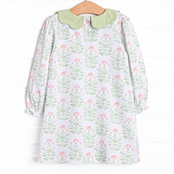 Petals in the Pond Dress, Green