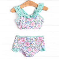 Pink Magnolia Bikini, Blue