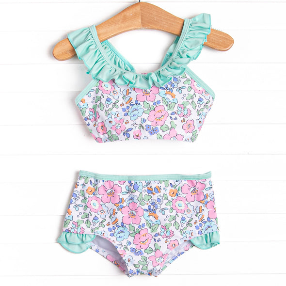 Pink Magnolia Bikini, Blue