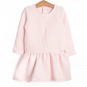 Courtney Quilted Dress, Pink