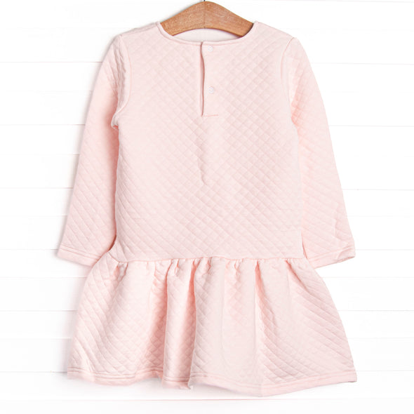 Courtney Quilted Dress, Pink