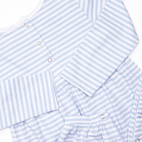 Charles Romper, Blue Stripe