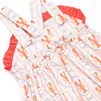 Hampton Harbor Dress, Red