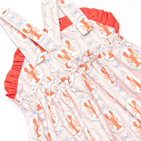 Hampton Harbor Dress, Red