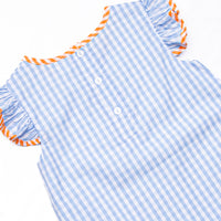 Wildlife Watch Applique Dress, Blue