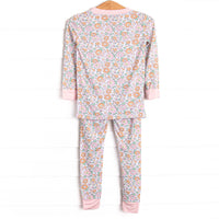 Bellflower Beauty Bamboo Pajama Set, Pink