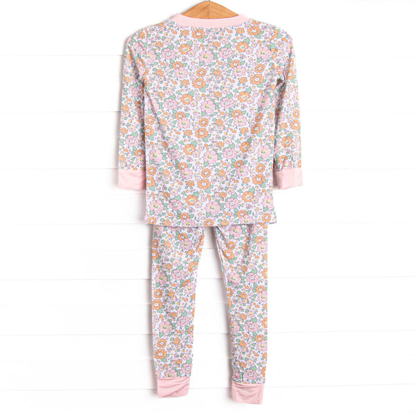 Bellflower Beauty Bamboo Pajama Set, Pink
