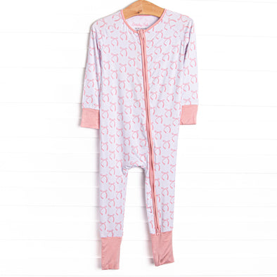 Brooklyn Bows Bamboo Zippy Pajama, Pink