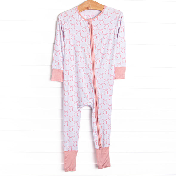 Brooklyn Bows Bamboo Zippy Pajama, Pink