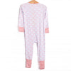 Brooklyn Bows Bamboo Zippy Pajama, Pink