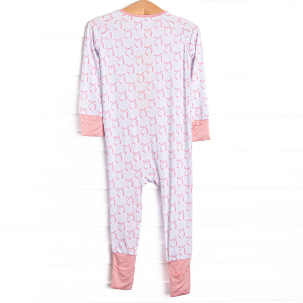 Brooklyn Bows Bamboo Zippy Pajama, Pink