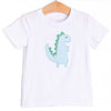 Rawr Applique Top, White