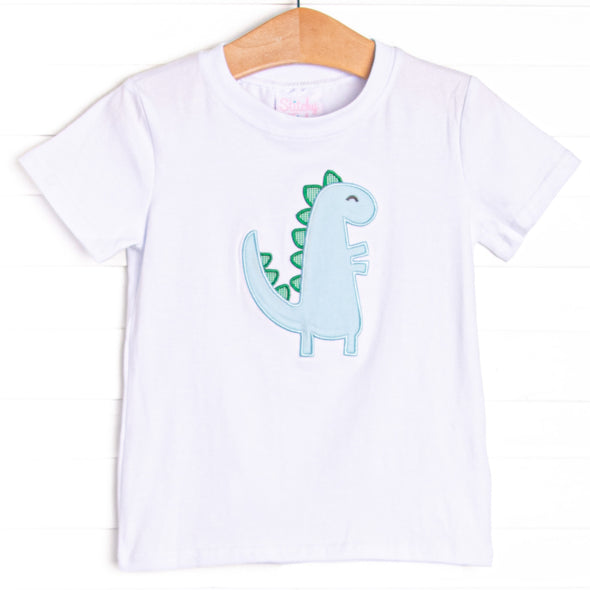 Rawr Applique Top, White