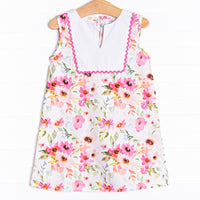 Lily Pad Petals Dress, Pink