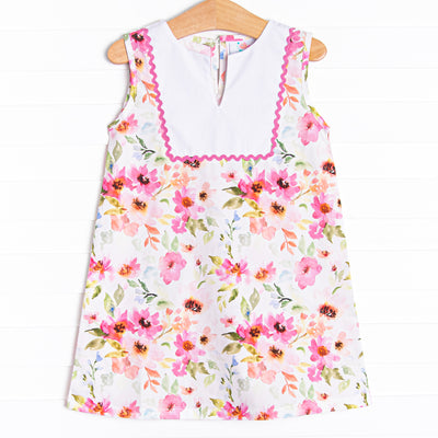 Lily Pad Petals Dress, Pink