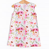 Lily Pad Petals Dress, Pink