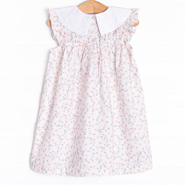 Countryside Carnations Dress, Pink