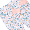 Garden Charm Bamboo Pajama Short Sleeve Set, Blue